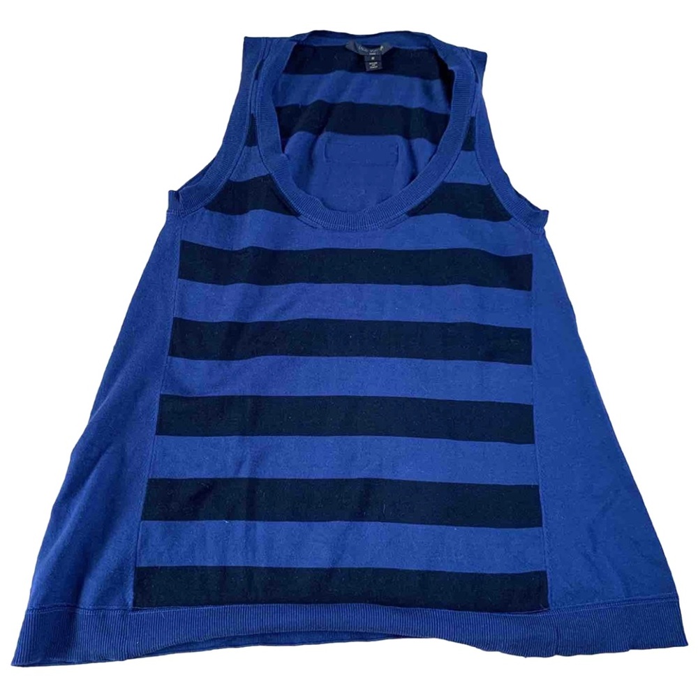 Louis Vuitton Navy and Black Striped Top